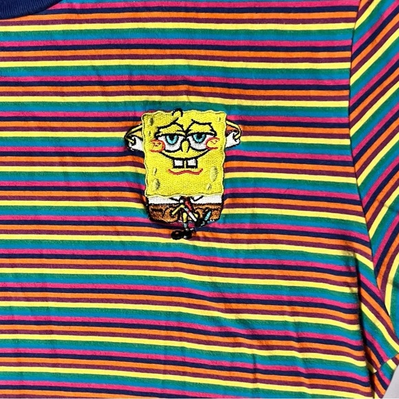 🌻Nickelodeon T-Shirt SpongeBob SquarePants Men's Size Medium - Picture 2 of 5
